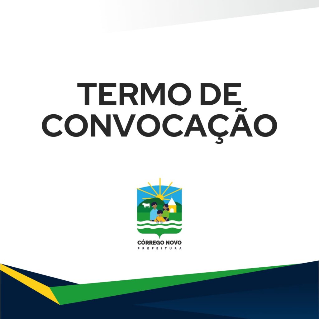 TERMO DE CONVOCAÇÃO
