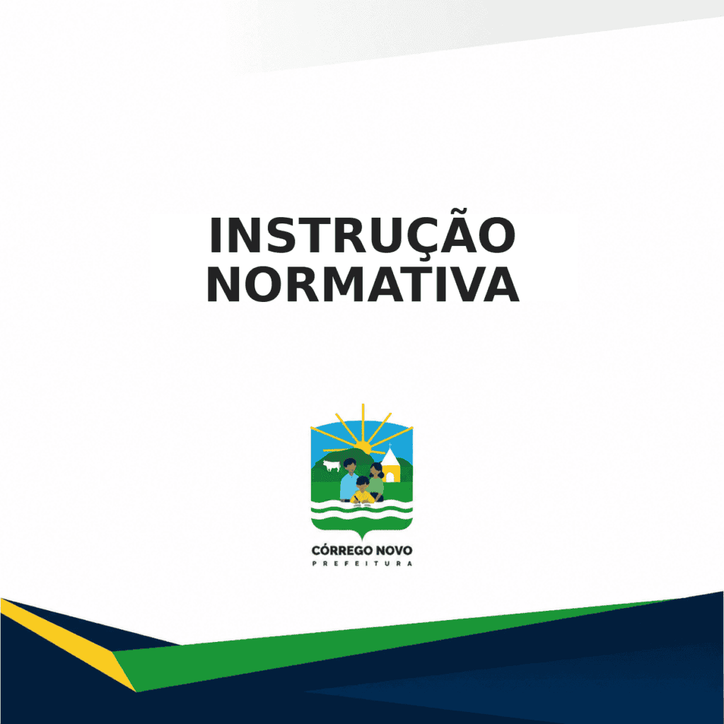INSTRUÇÃO NORMATIVA PGM Nº 03/2026